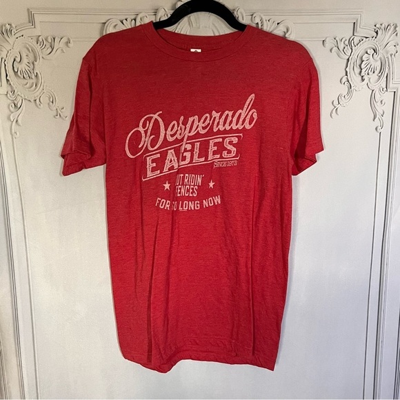 Tops - Desperado Eagles Tee Shirt Red Size Small